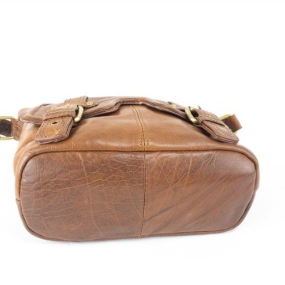 DONATED Brown Stone Mountain leather purse - Picture 4 of 15